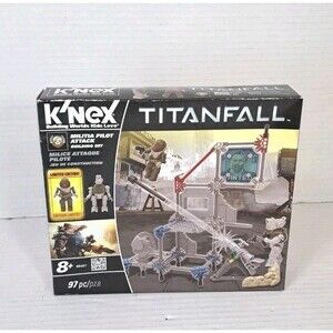 K'NEX Titanfall Militia Pilot Attack 69497 Building Set NEW Sealed 97 Pcs Blocks
